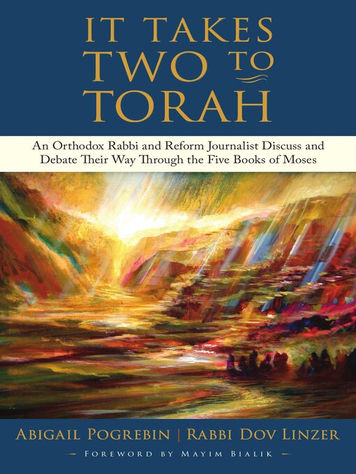 Title details for It Takes Two to Torah by Abigail Pogrebin - Wait list